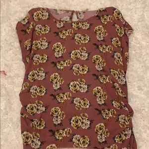 Flowered blouse